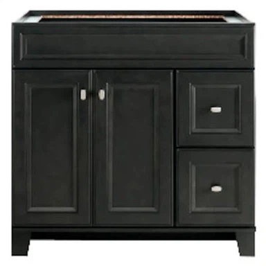 36palcové šedé koupelnové umyvadlo