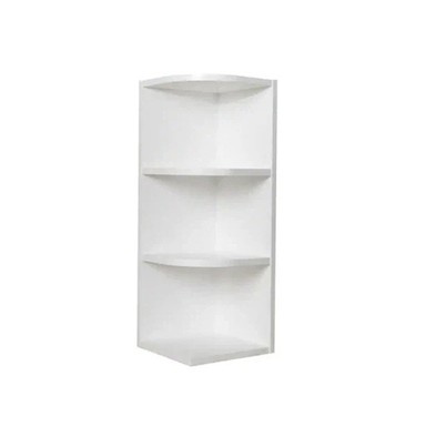 Otevřená policová skříňka na stěně Shaker